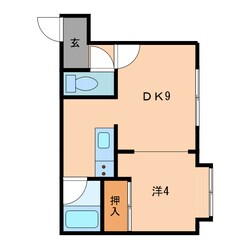 ステラ日吉Bの物件間取画像